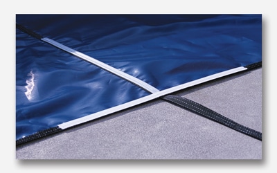 20 x 40 Safety Mesh Pool Cover With Step 