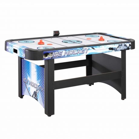 Face-Off 5 Ft Air Hockey Table with Electronic Scoring