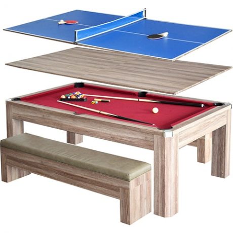 Newport 7ft Pool Table Set With Benches