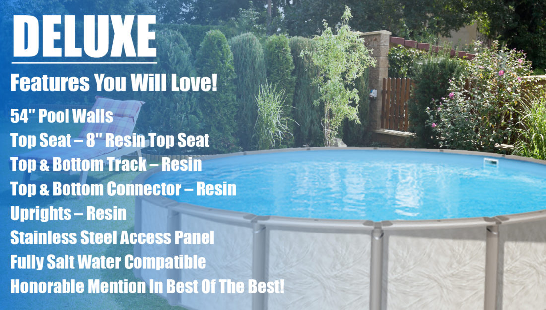 Deluxe Above Ground Pool Kits