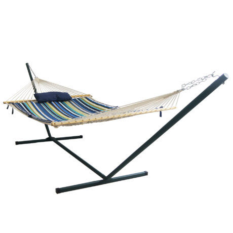Island Retreat Hammock Set - Blue Cover