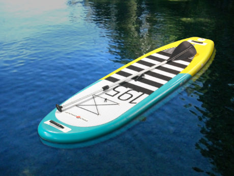  Pro 6 Blue-Yellow Inflatable Stand-Up Paddle Board