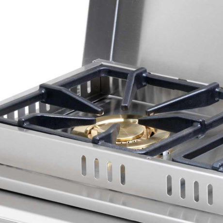 Cal Flame Deluxe Drop-In Side by Side Double Burner