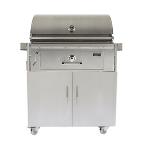 Coyote 36-inch Freestanding Stainless Steel Charcoal Grill