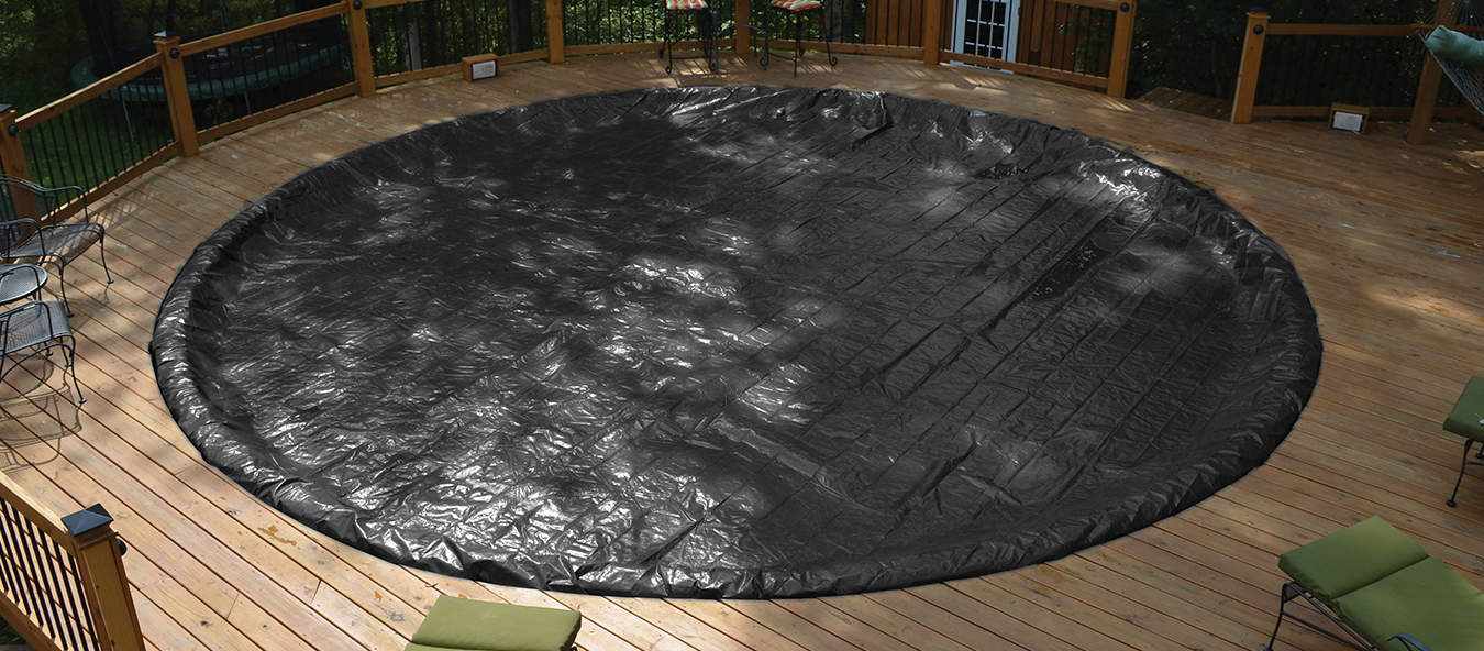 Oval GLI Winter Pool Cover