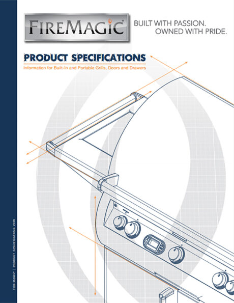 Fire Outdoor Grill Spec Sheet